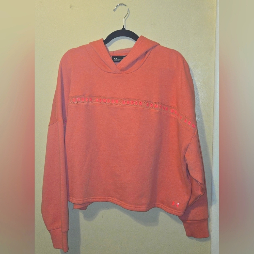 Under Armour crop hoodie